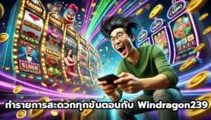 ทำรายการสะดวกทุกขั้นตอนกับ windragon239-2