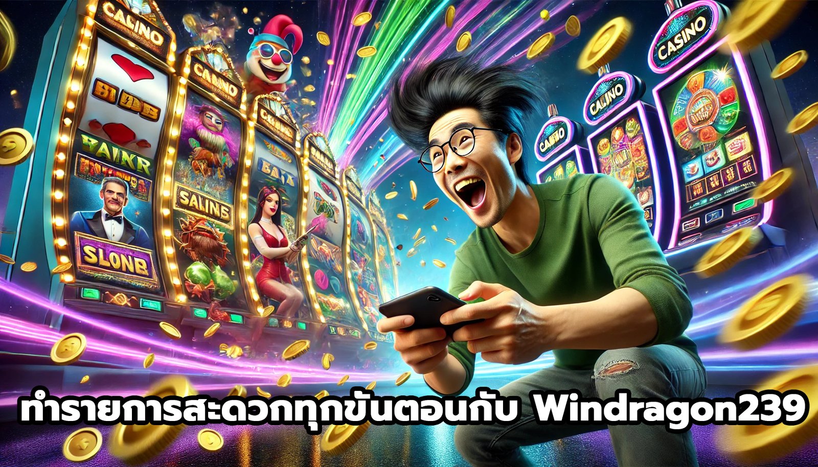 ทำรายการสะดวกทุกขั้นตอนกับ windragon239-2